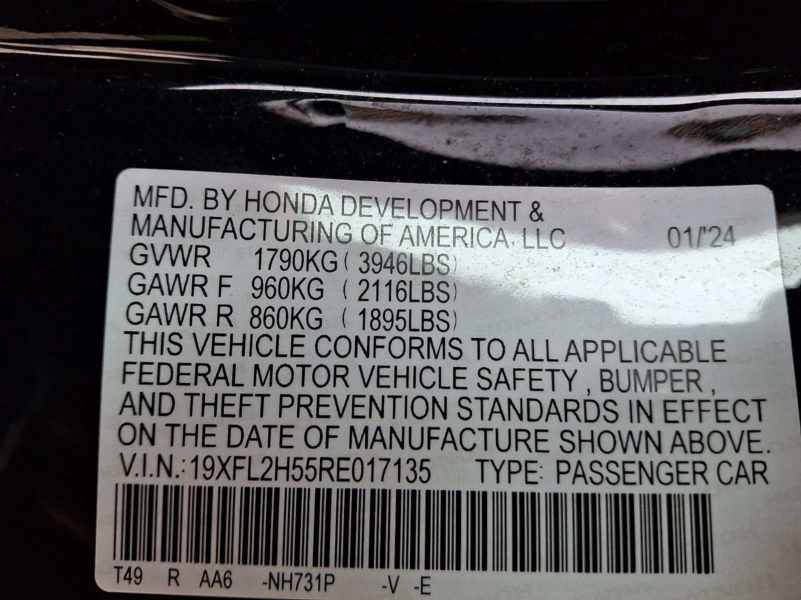 2024 Honda Civic Hatchback LX - Photo 26