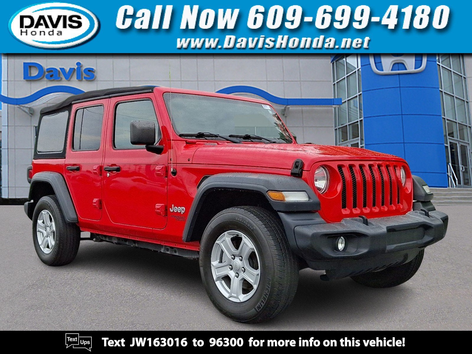2018 Jeep Wrangler Unlimited Sport S