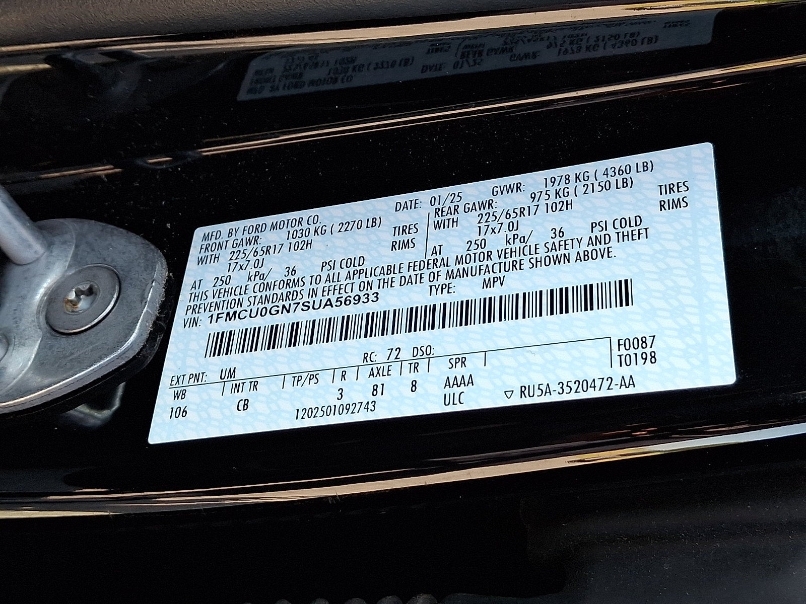 2025 Ford Escape Active