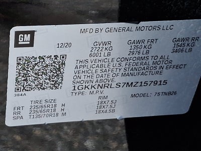 2021 GMC Acadia SLE