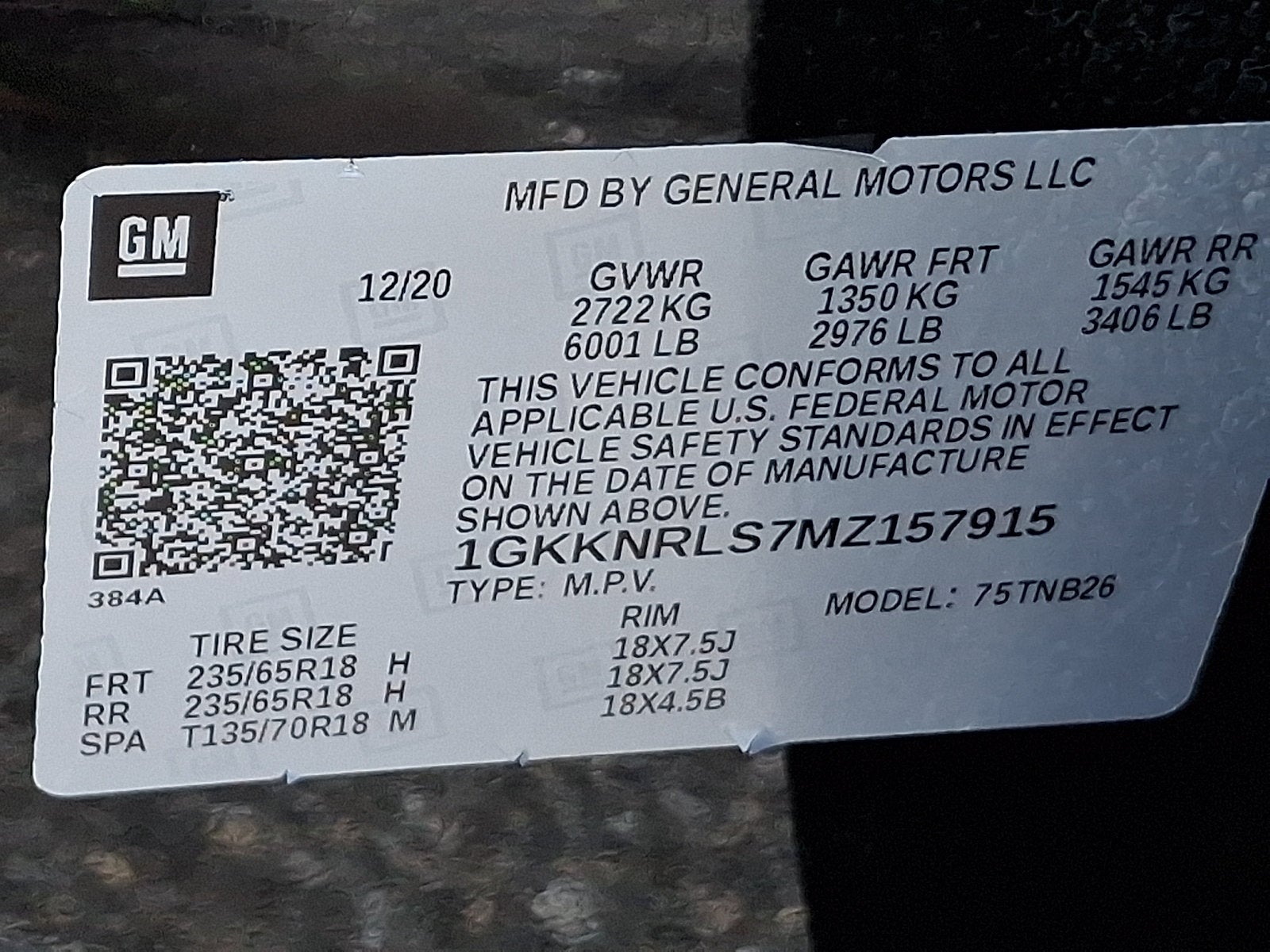 2021 GMC Acadia SLE