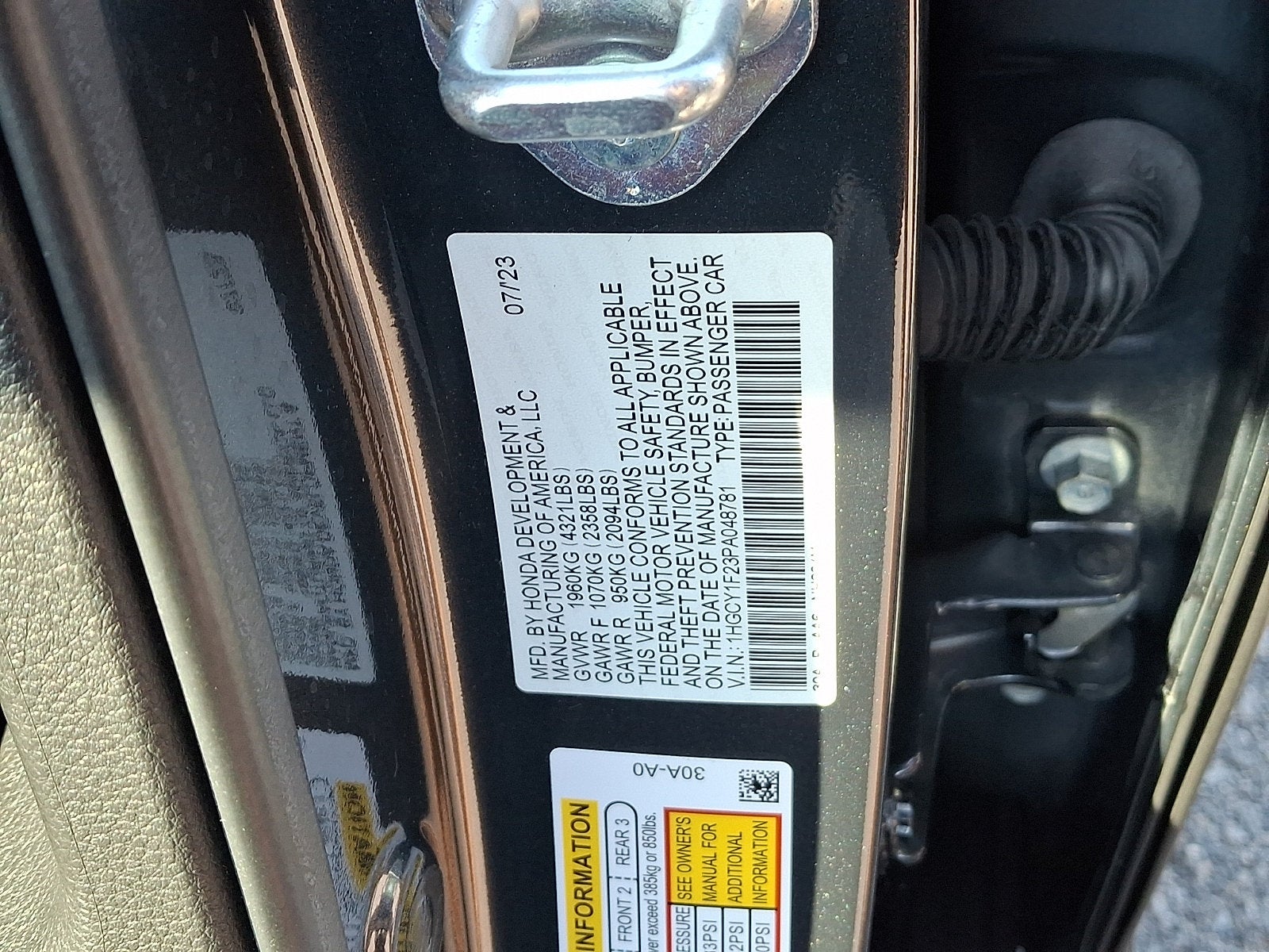 2023 Honda Accord LX