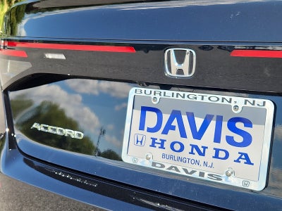 2025 Honda Accord SE