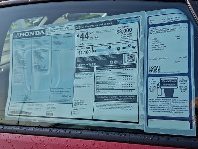 2026 Honda Accord Hybrid Sport