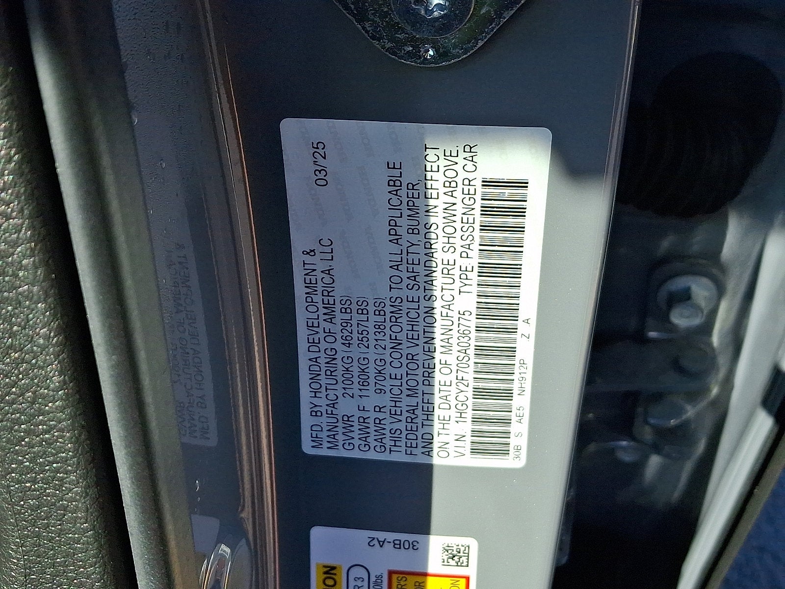 2025 Honda Accord Sport-L