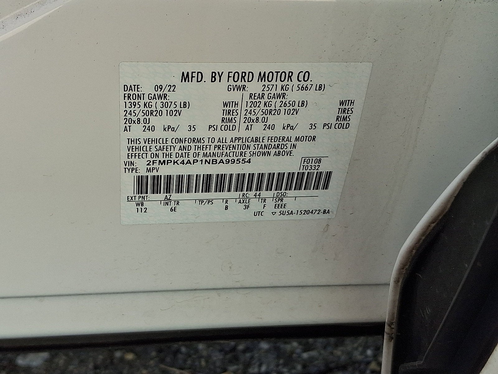 2022 Ford Edge ST