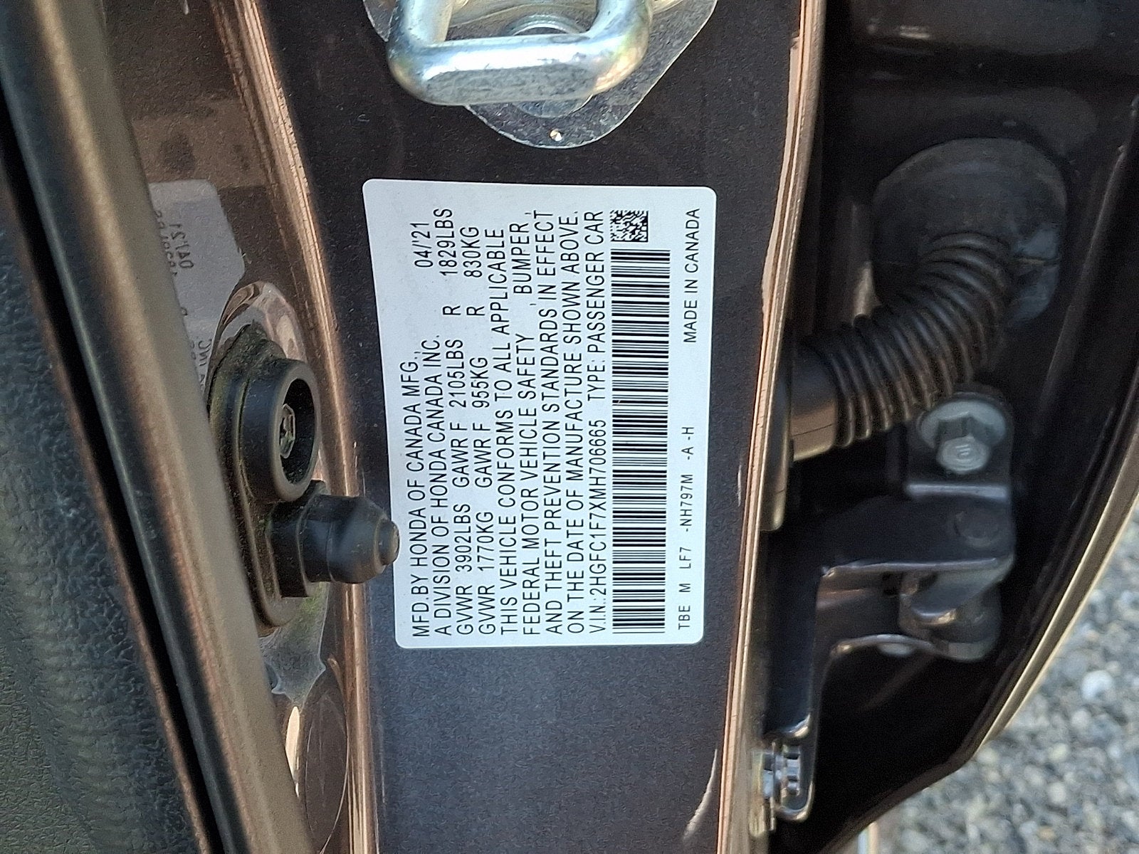 2021 Honda Civic EX-L