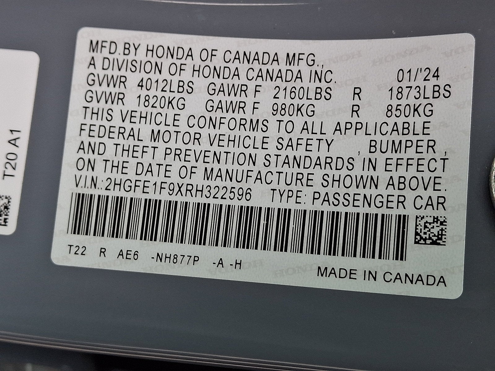 2024 Honda Civic Touring - Photo 28