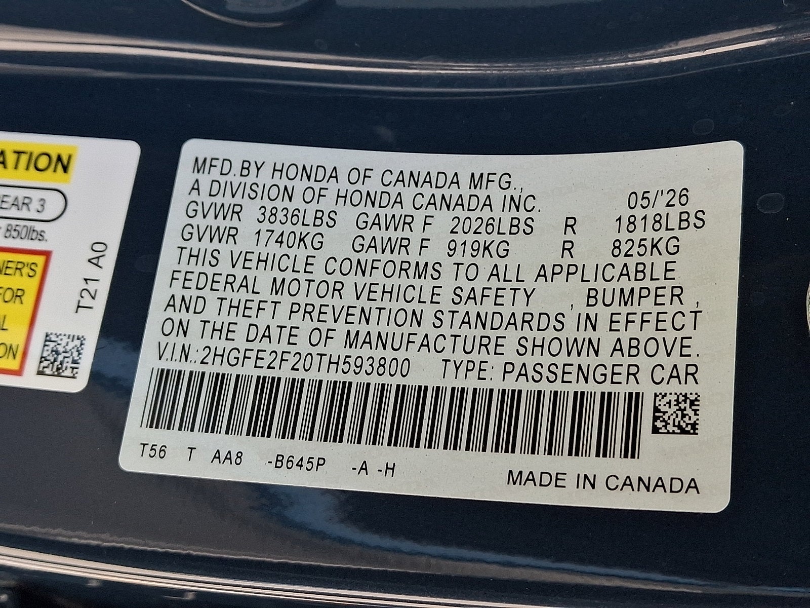 2026 Honda Civic LX