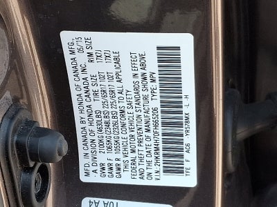2015 Honda CR-V EX-L