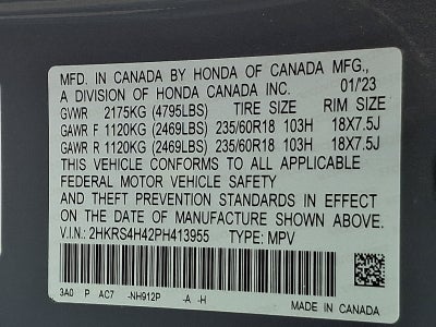 2023 Honda CR-V EX