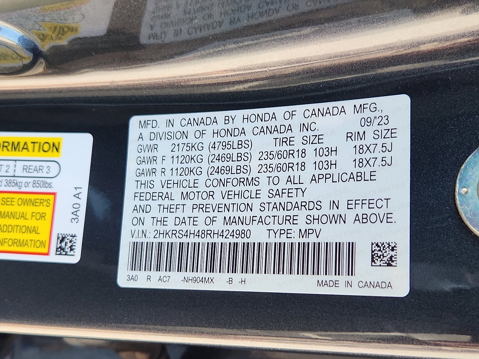 2024 Honda CR-V EX