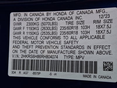 2024 Honda CR-V Hybrid Sport-L