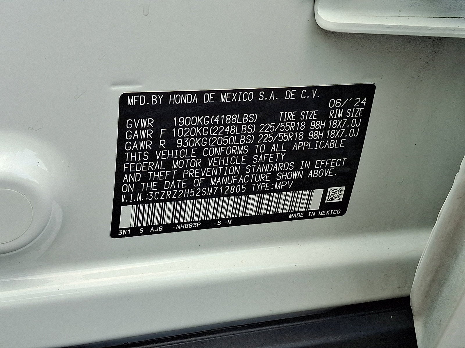 2025 Honda HR-V Sport