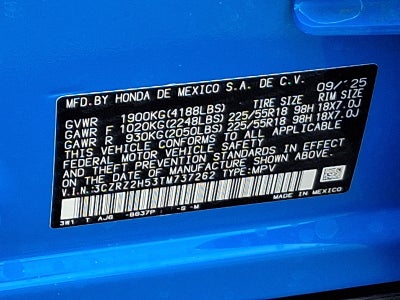 2026 Honda HR-V Sport
