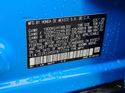 2026 Honda HR-V Sport