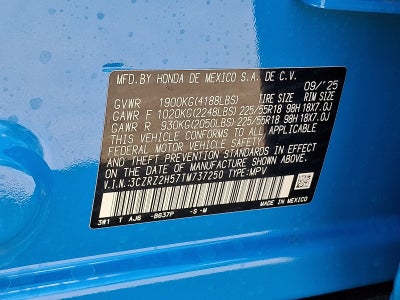 2026 Honda HR-V Sport