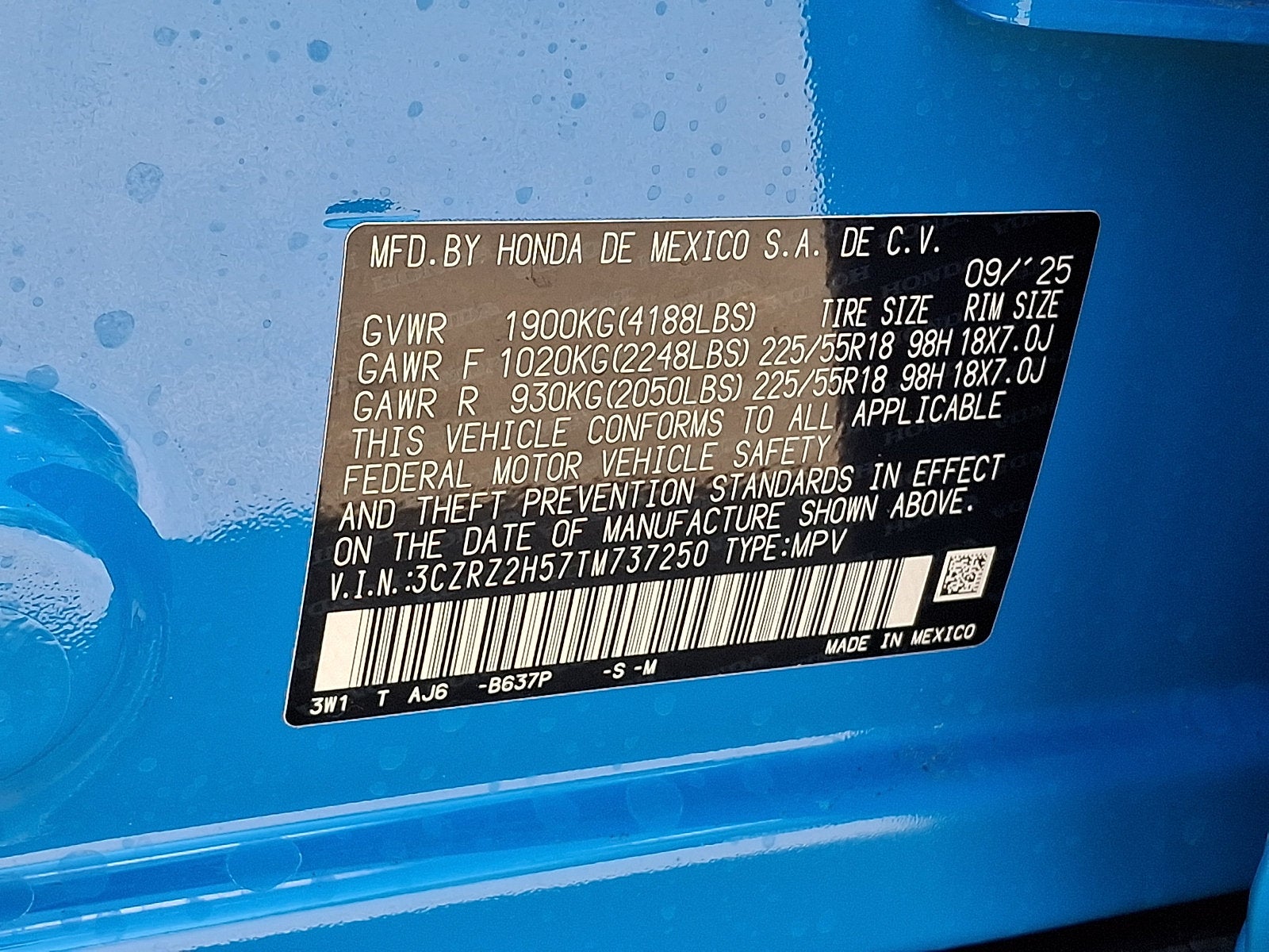 2026 Honda HR-V Sport