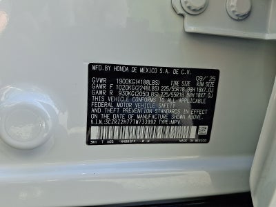 2026 Honda HR-V EX-L