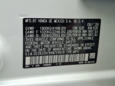 2027 Honda HR-V EX-L