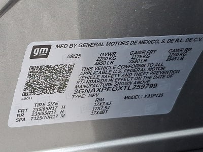 2026 Chevrolet Equinox AWD LT