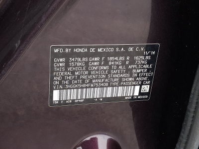 2015 Honda Fit EX
