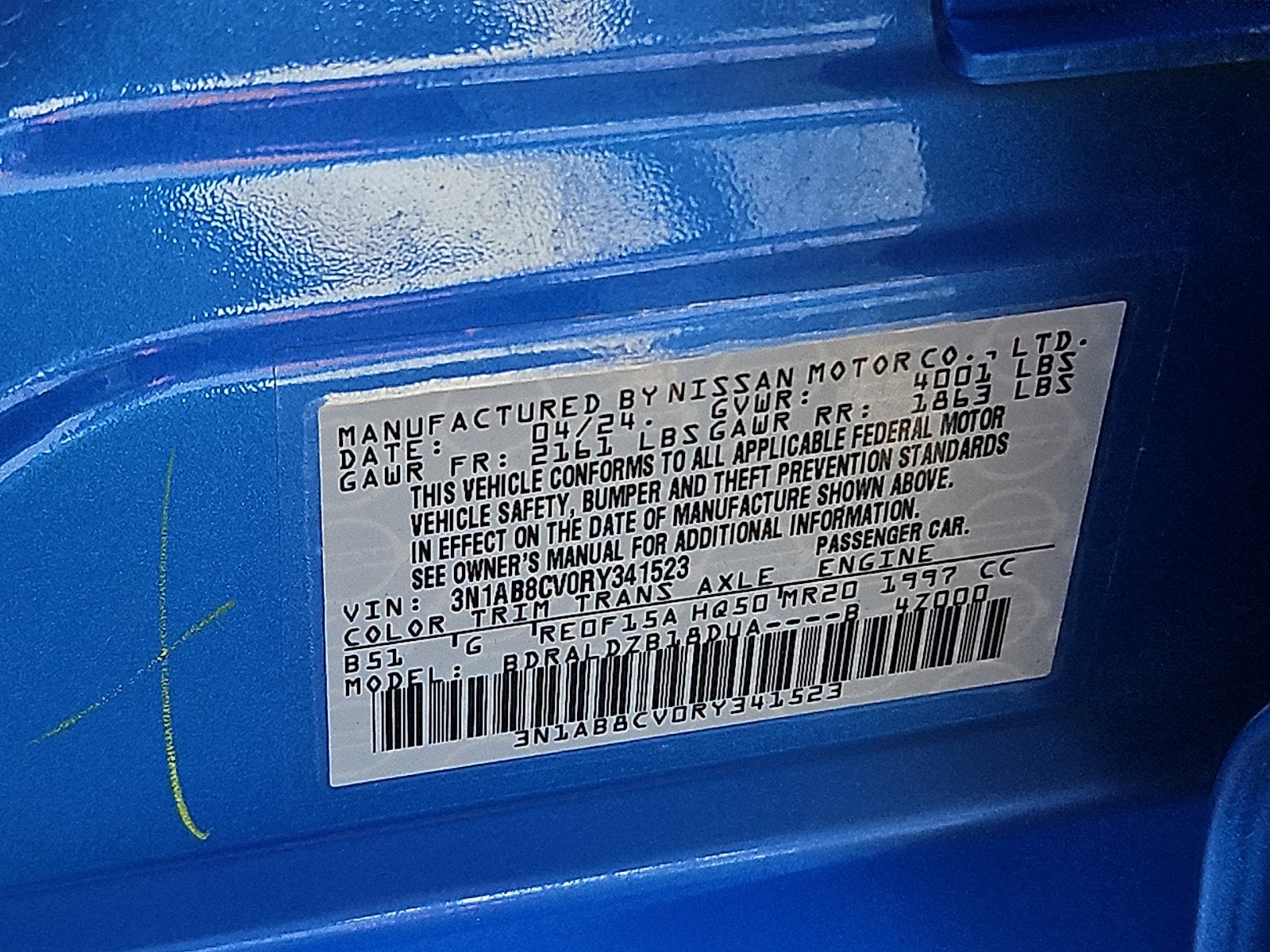 2024 Nissan Sentra SV