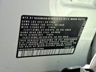 2023 Volkswagen Taos S