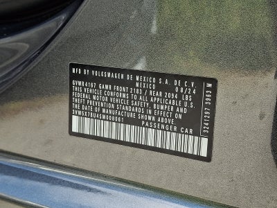 2025 Volkswagen Jetta S