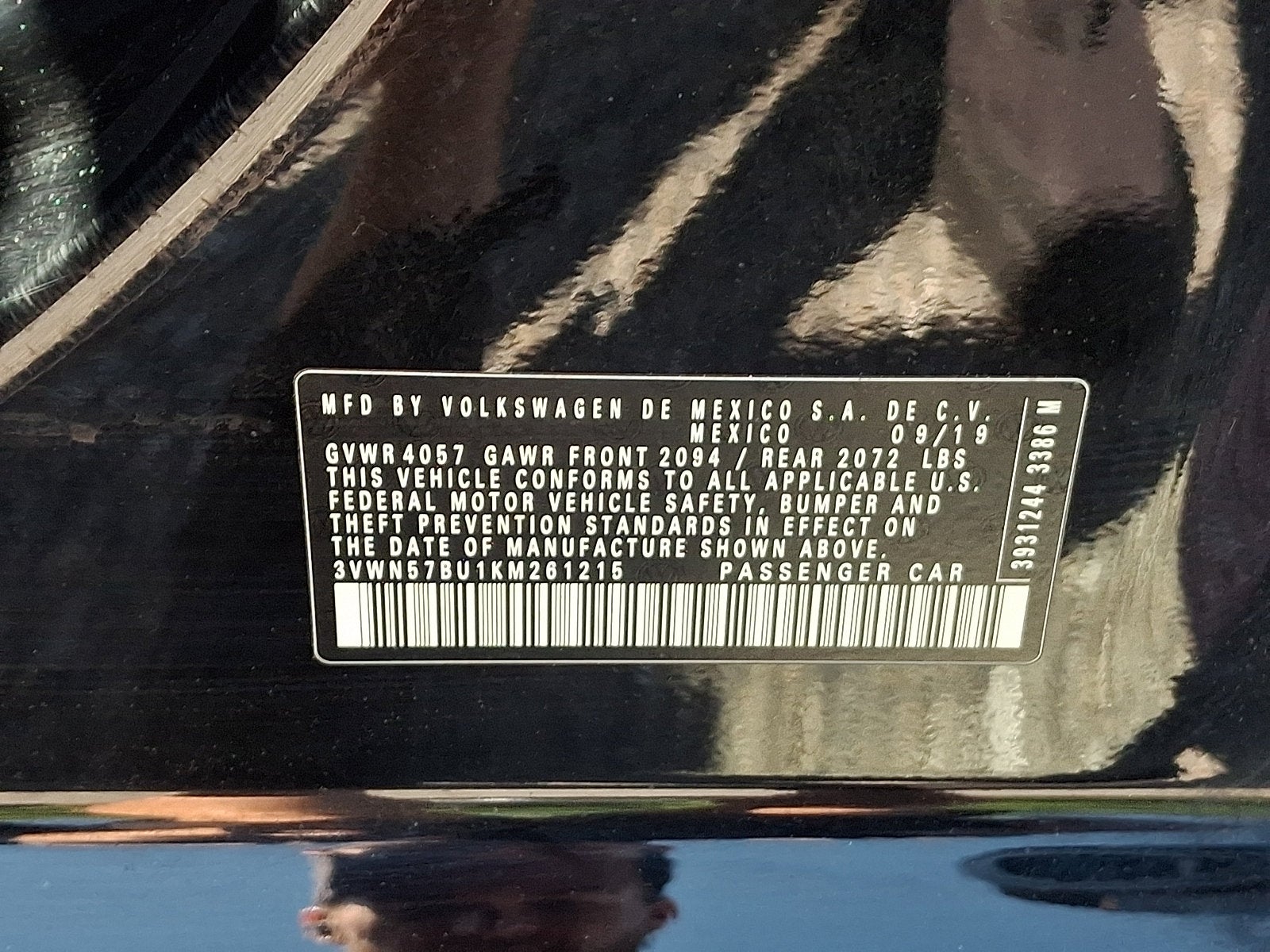 2019 Volkswagen Jetta S