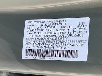 2026 Honda Passport TrailSport Elite