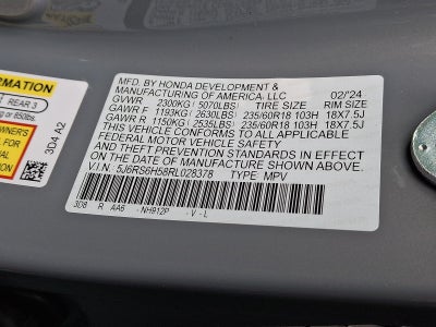 2024 Honda CR-V Hybrid Sport