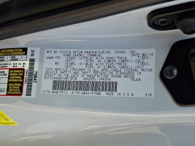 2014 Toyota Tacoma PreRunner