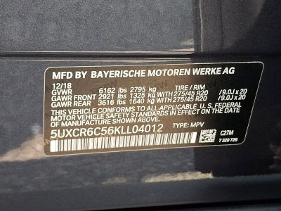 2019 BMW X5 xDrive40i