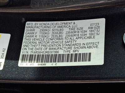 2024 Honda CR-V Hybrid Sport