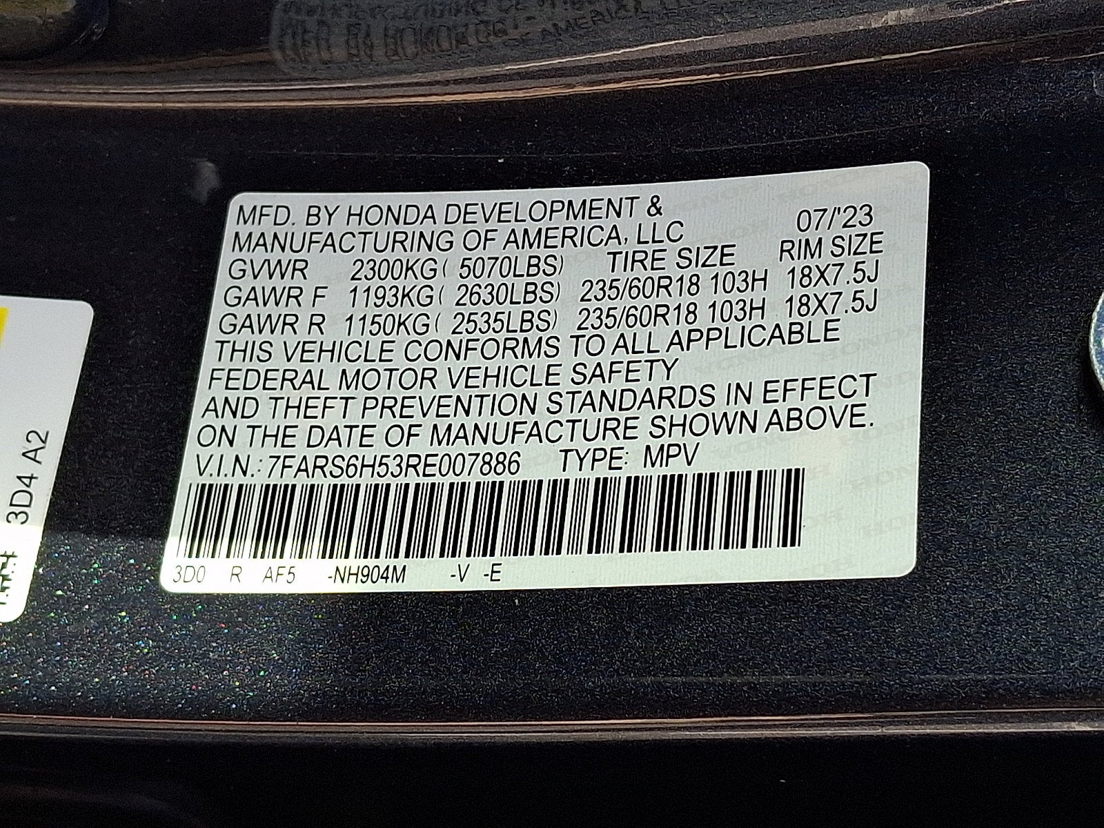 2024 Honda CR-V Hybrid Sport