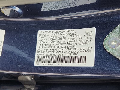 2026 Honda CR-V Hybrid Sport