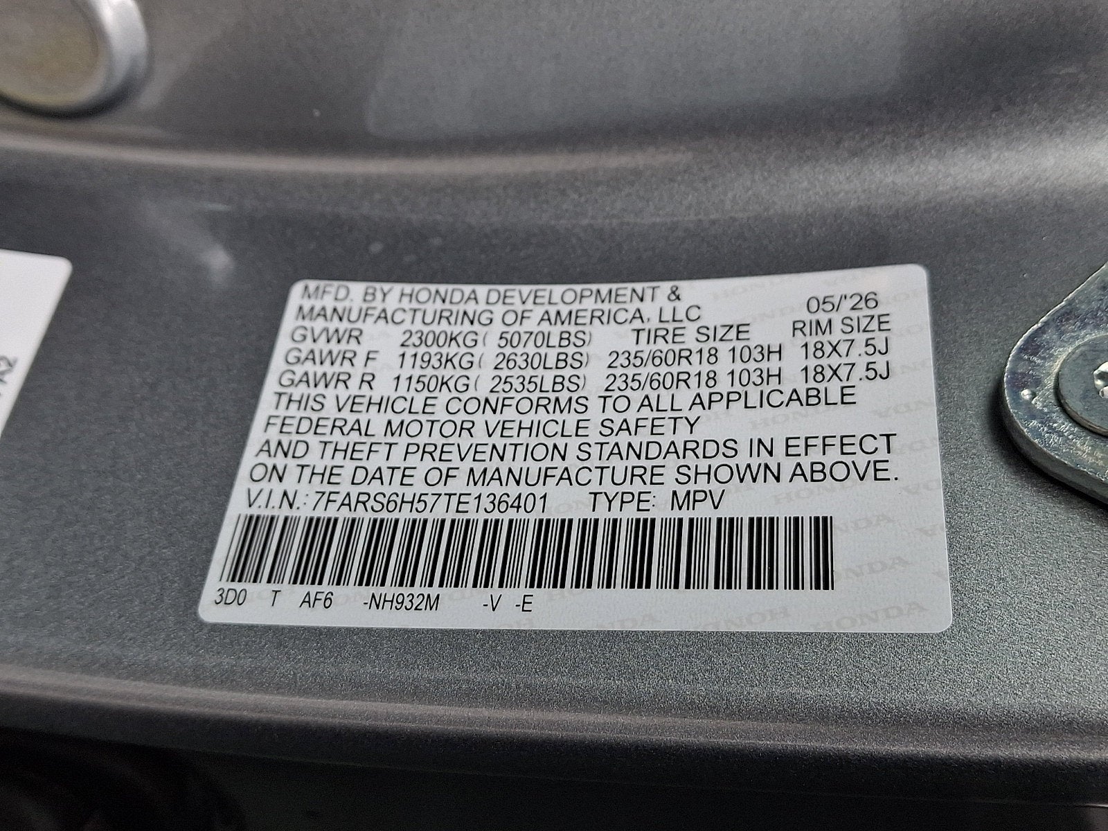 2026 Honda CR-V Hybrid Sport