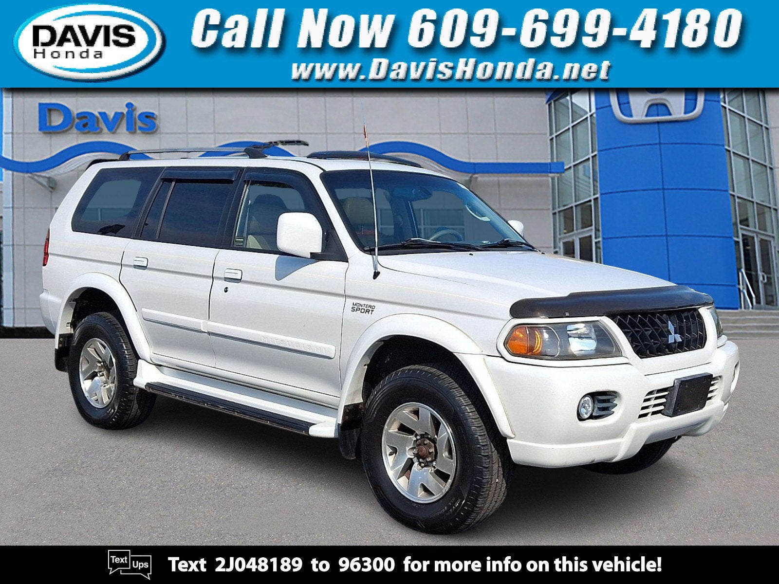 2002 Mitsubishi Montero Sport LTD