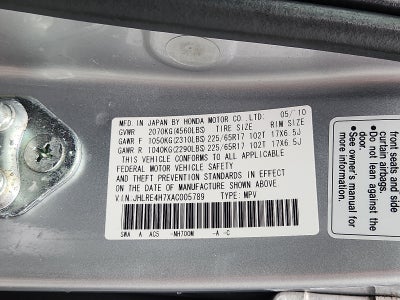 2010 Honda CR-V EX-L