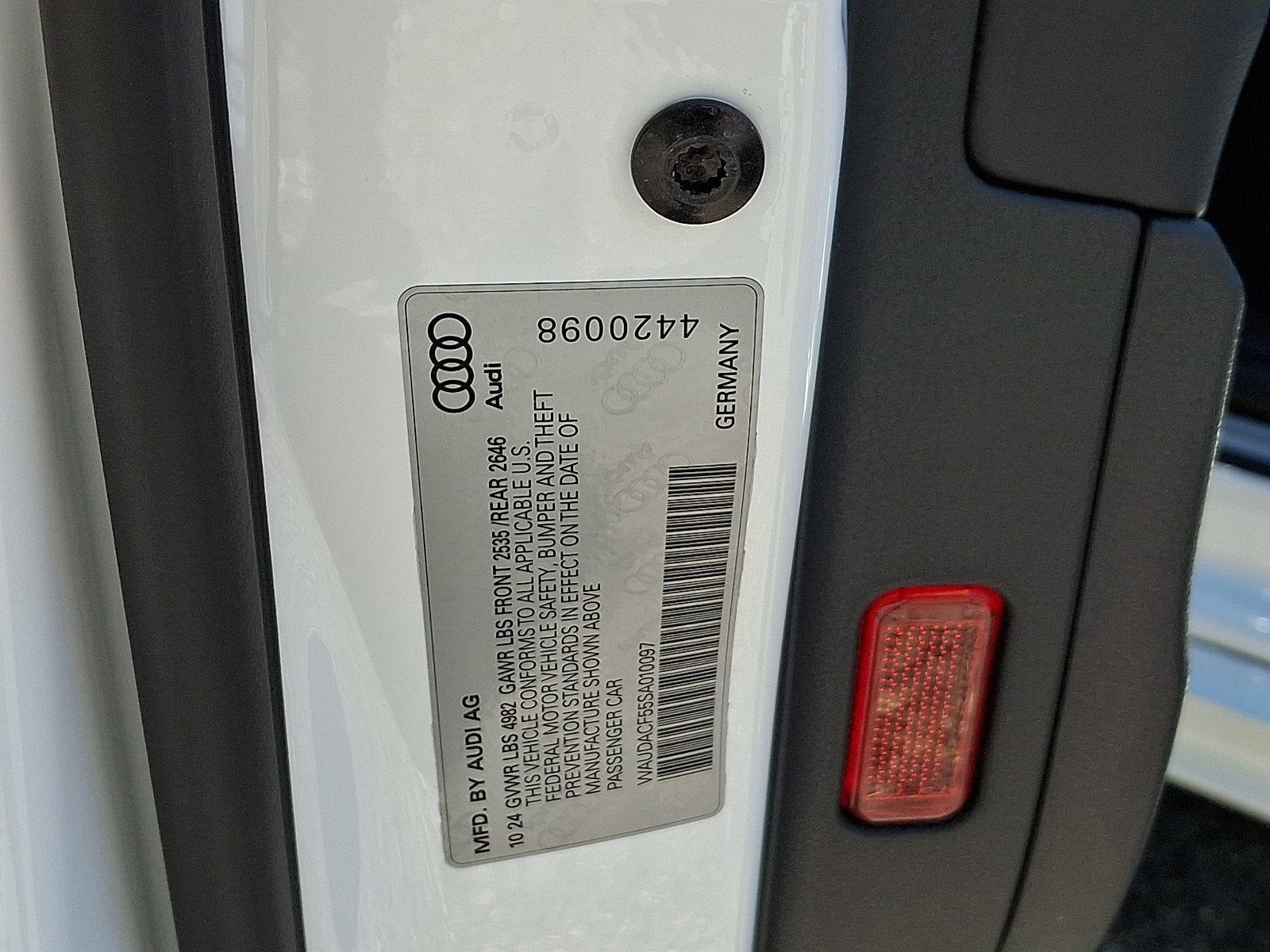 2025 Audi A5 Sportback S line Premium