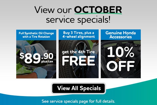 View our Service Specials