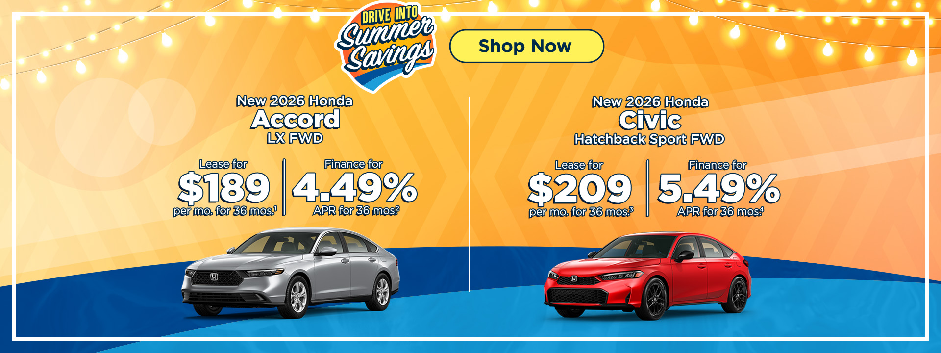2026 Honda Accord & Civic at Davis Honda in Burlington NJ